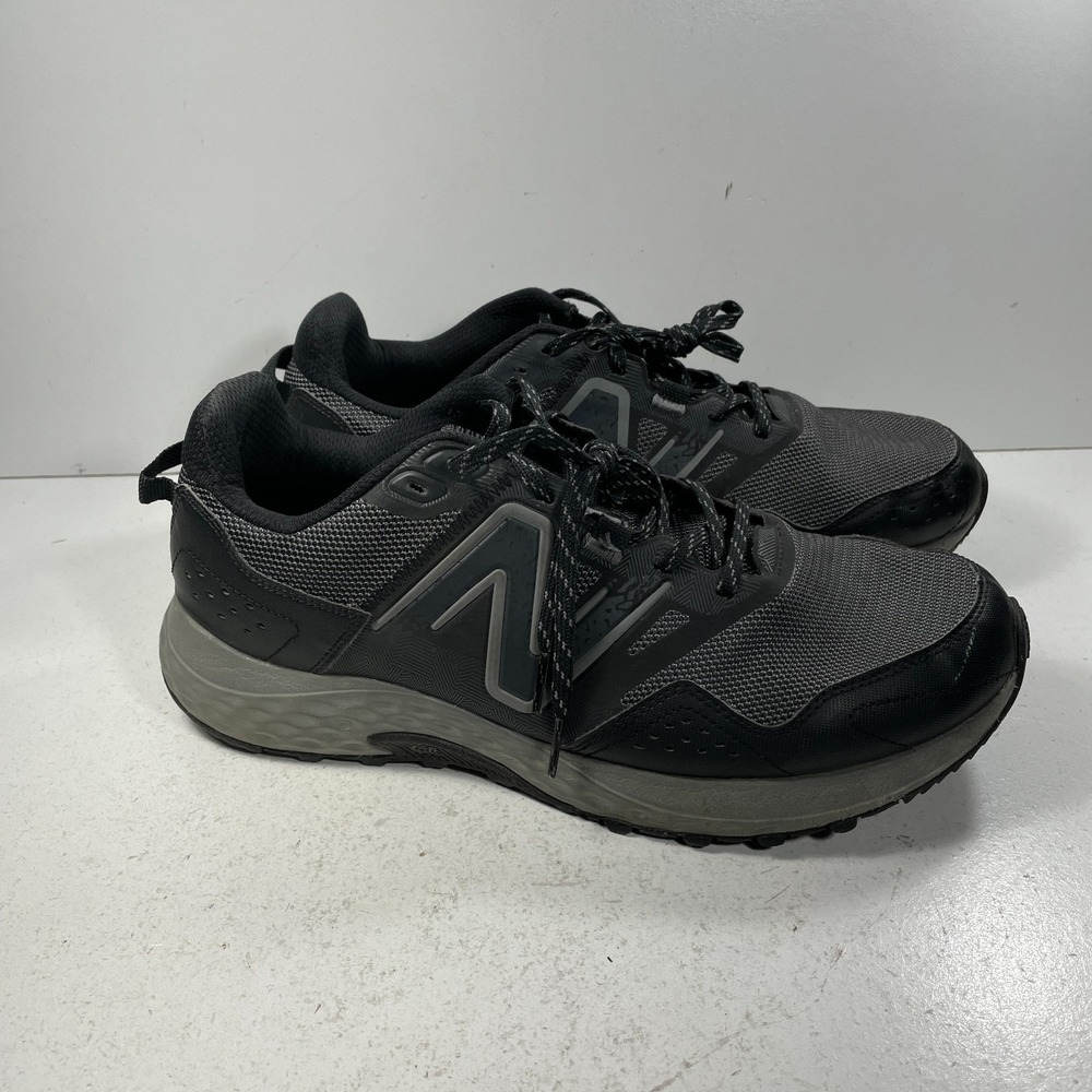 New Balance T 410 Sneakers Mens Size 11.5 4E Trail Hiking Shoes Black Gray - Picture 1 of 16